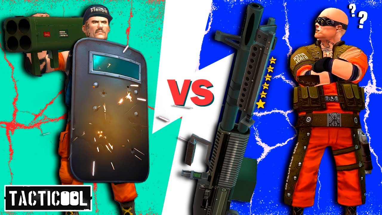 Tacticool | Жестокий пулемет и 2 мощных оперативника