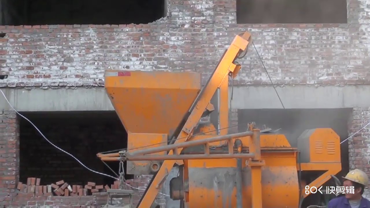 Working video of truck mounted concrete mixer pump T8 #concretepump #pumptruck #mixer truck #mixer