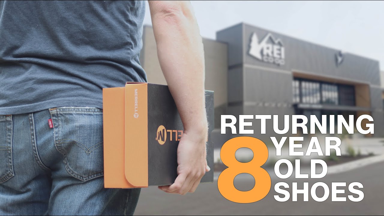 Returning 8 Year Old Shoes to REI + GIVEAWAY