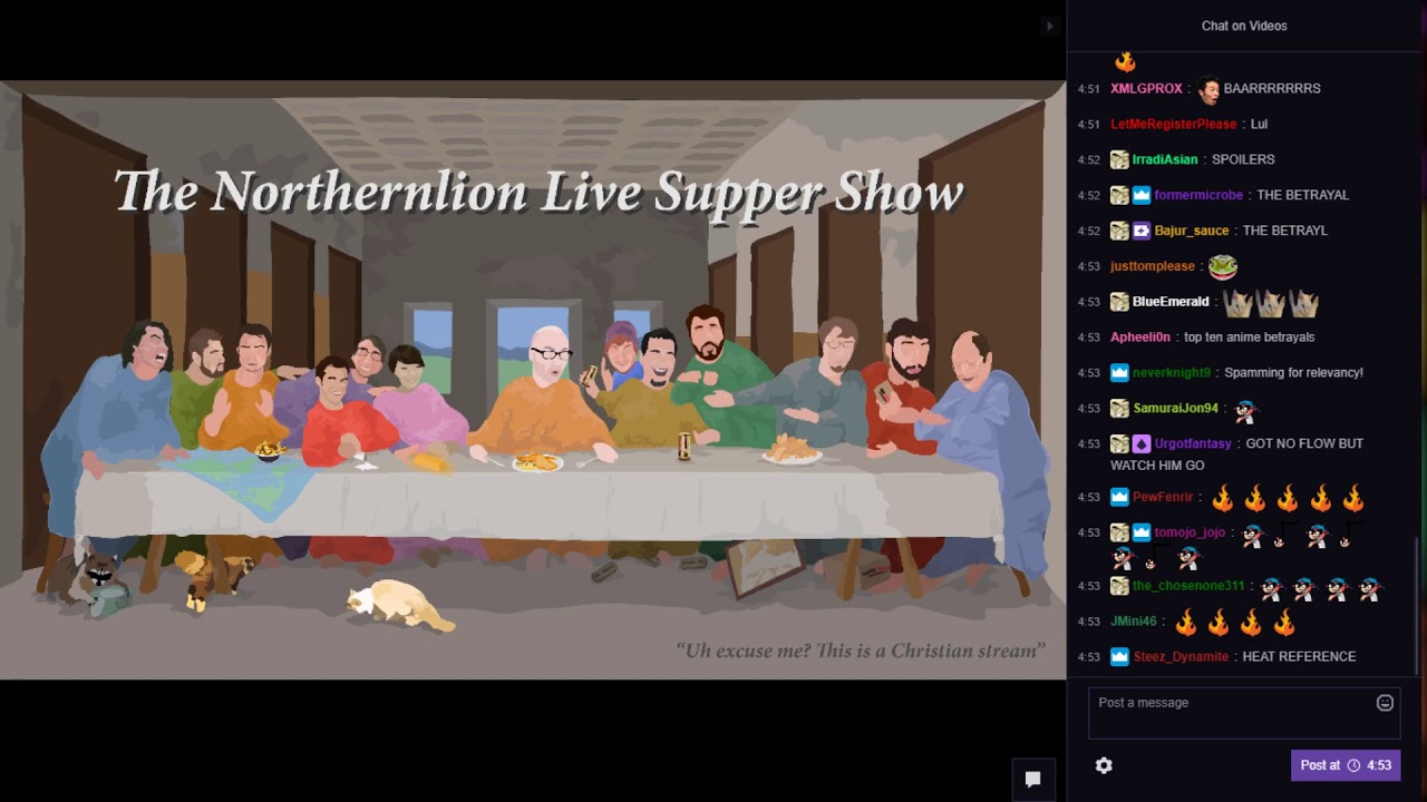 NorthernLion Live Diss Track + Chat Reaction