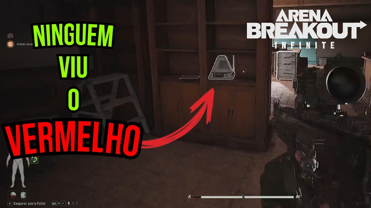 Um Vermelho Dropado no meio da Confusão NO ARENA BREAKOUT INFINITE