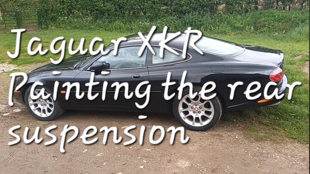 Jaguar XKR | Rear suspension rebuild part 14 Painting up the rear suspension