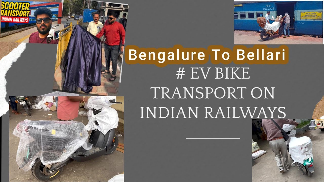 How I Parcelled Electrical Bike By Train 