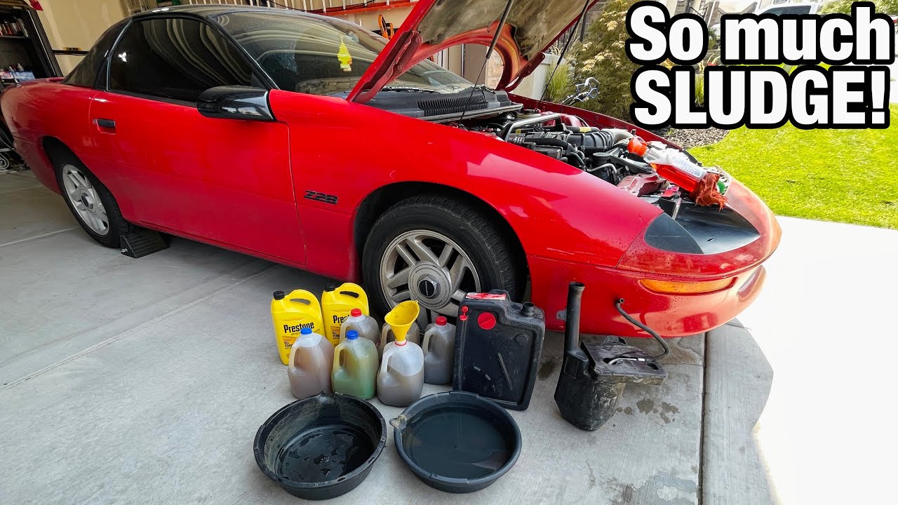 4TH GEN CAMARO COOLANT FLUSH