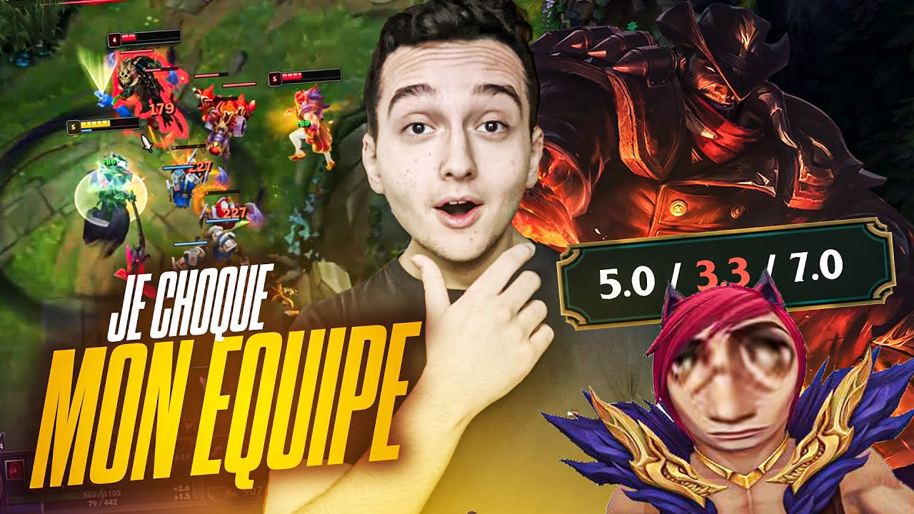 Je CHOQUE mon EQUIPE avec mon DARIUS