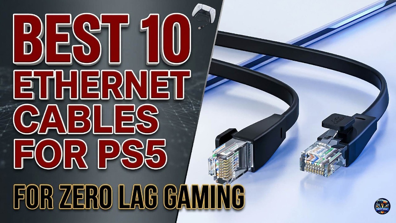Лучшие 10 Ethernet-кабелей для PS5 в 2026 году: избавьтесь от тормозов и улучшите пинг!