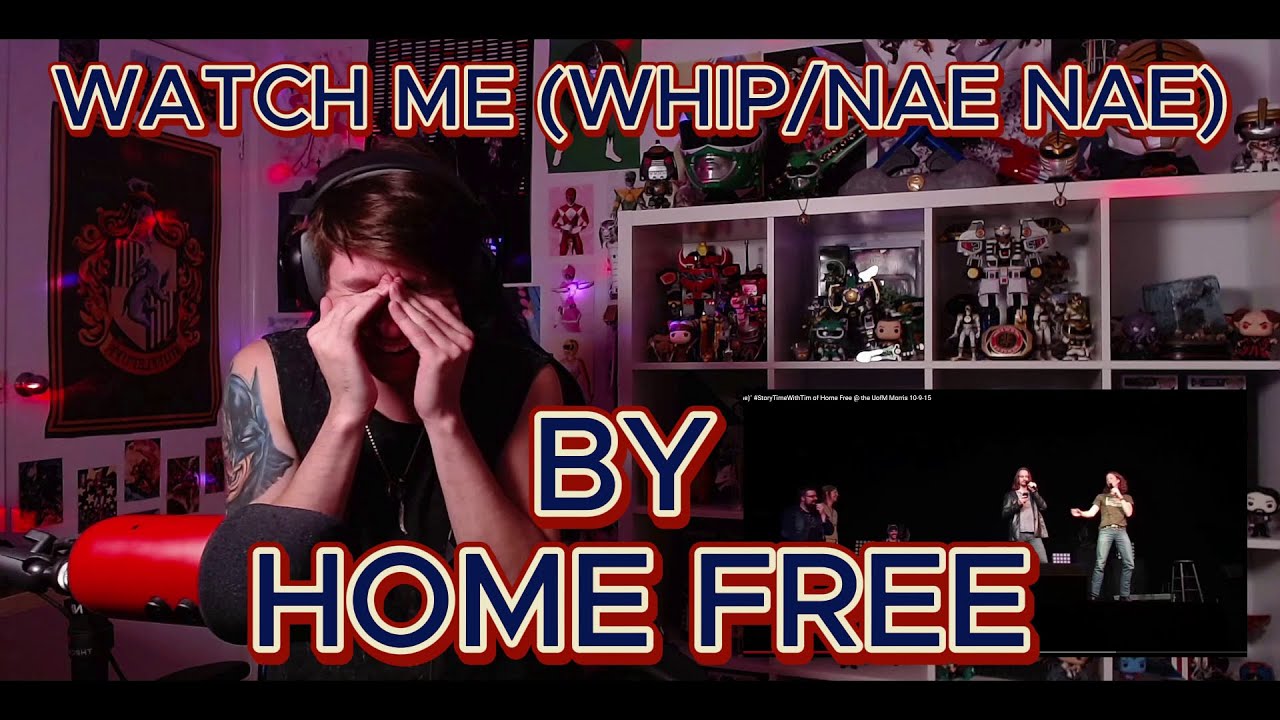 ВЕРШИНА КОМЕДИИ!!!!!!!!!! Слепая реакция на Home Free - Watch Me (Whip/Nae Nae)