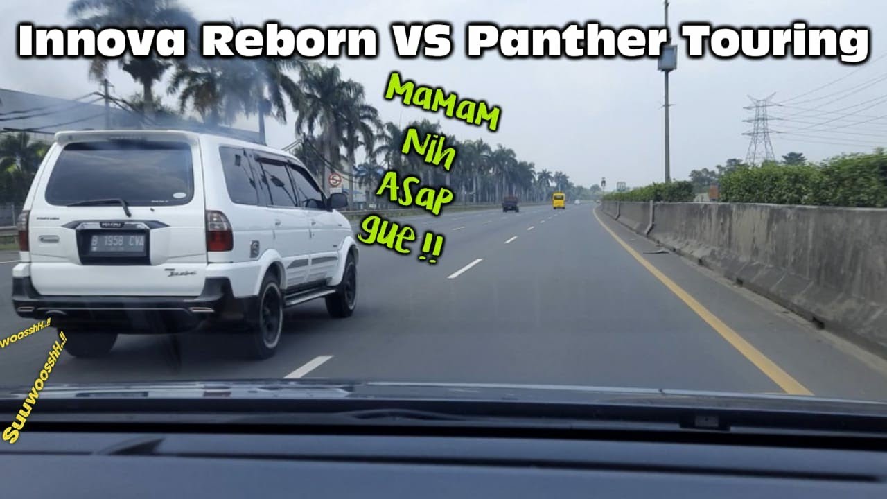 Innova Reborn против Panther Touring соревнуются на платной дороге!