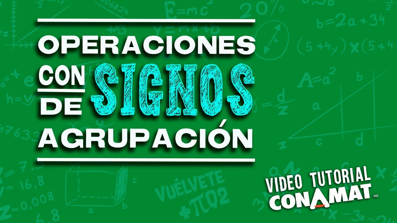 OPERACIONES CON SIGNOS DE AGRUPACIÓN / ÁRITMÉTICA