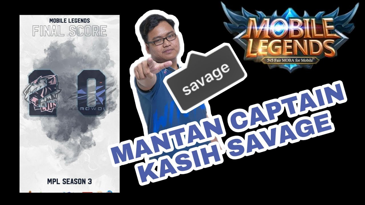 EVOS G SAVAGE - EVOS VS AEROWOLF ROXY MPL ID SEASON 3