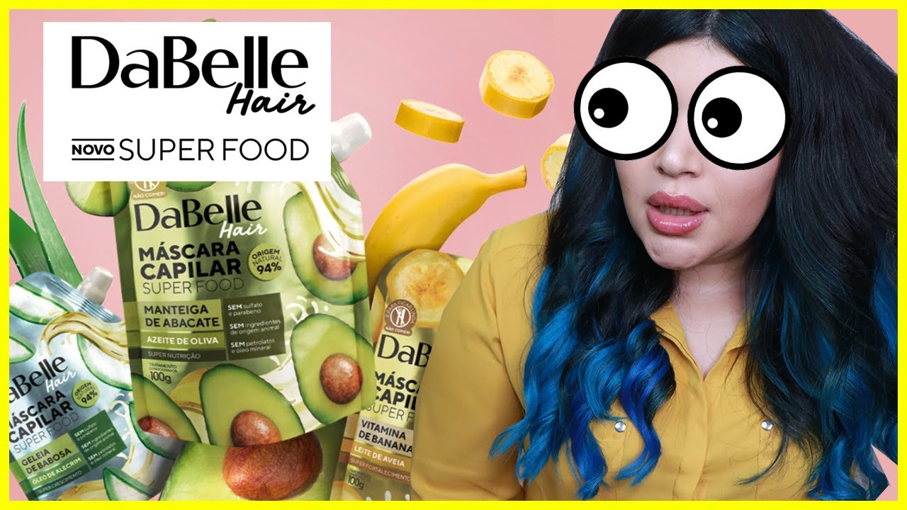 🍌DABELLE SUPER FOOD 94% NATURAL Testei todos! [VEGANO/LOW POO]