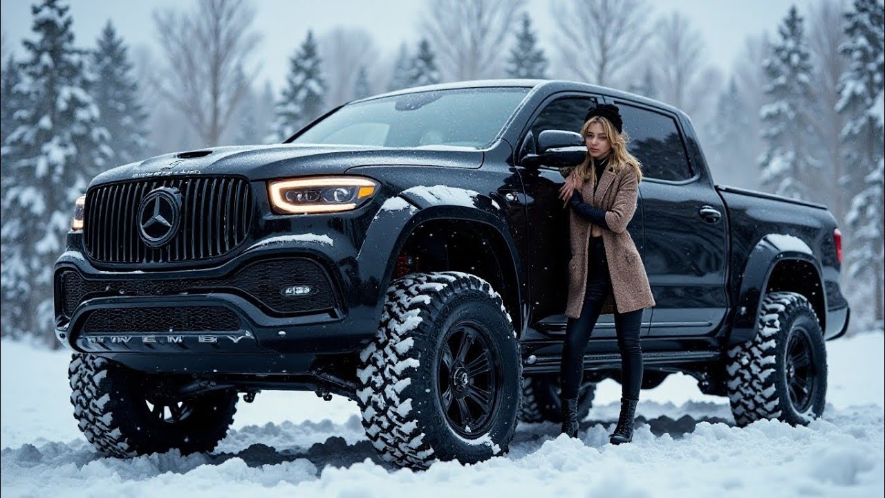 This Luxury Beast on Snow Is INSANE! | Maybach Pickup 2027