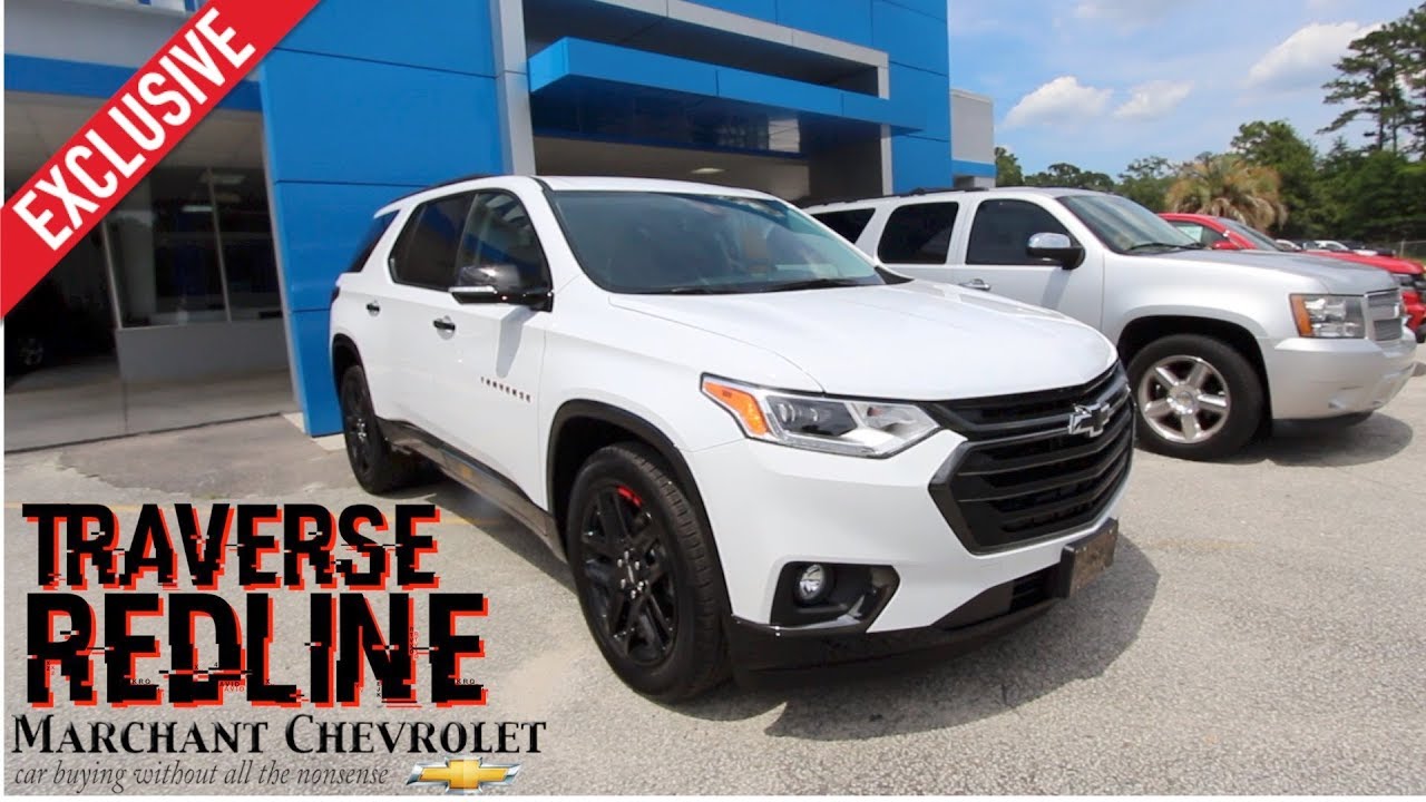 Here's the 2018 Chevrolet Traverse Premier REDLINE | In Depth Review @ Marchant Chevy