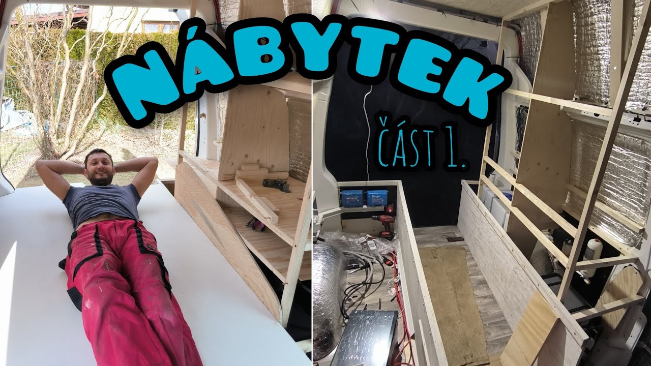 NÁBYTEK V DODÁVCE část 1.| Přestavba VW T6
