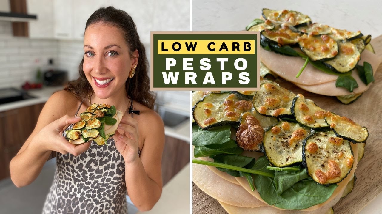 Low Carb Pesto Wraps | Weight Loss Recipe
