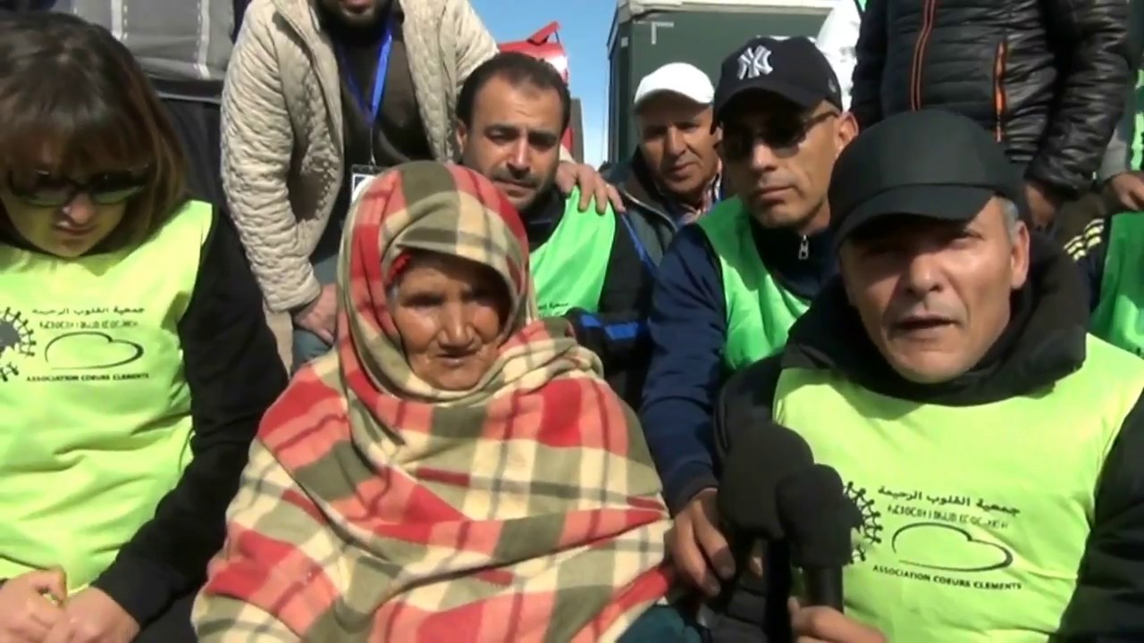 هكذا تجاوب متطوعو جمعية القلوب الرحيمة مع نداء مي زهرة بدوار أدمر بإقليم ميدلت