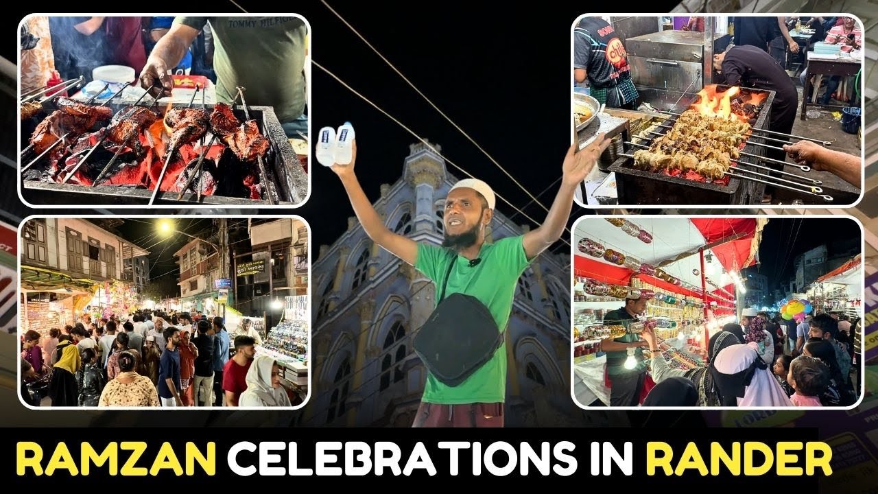 Exploring Ramzan Nights in Rander, Surat 🕌 | Rander’s Magical Nights!