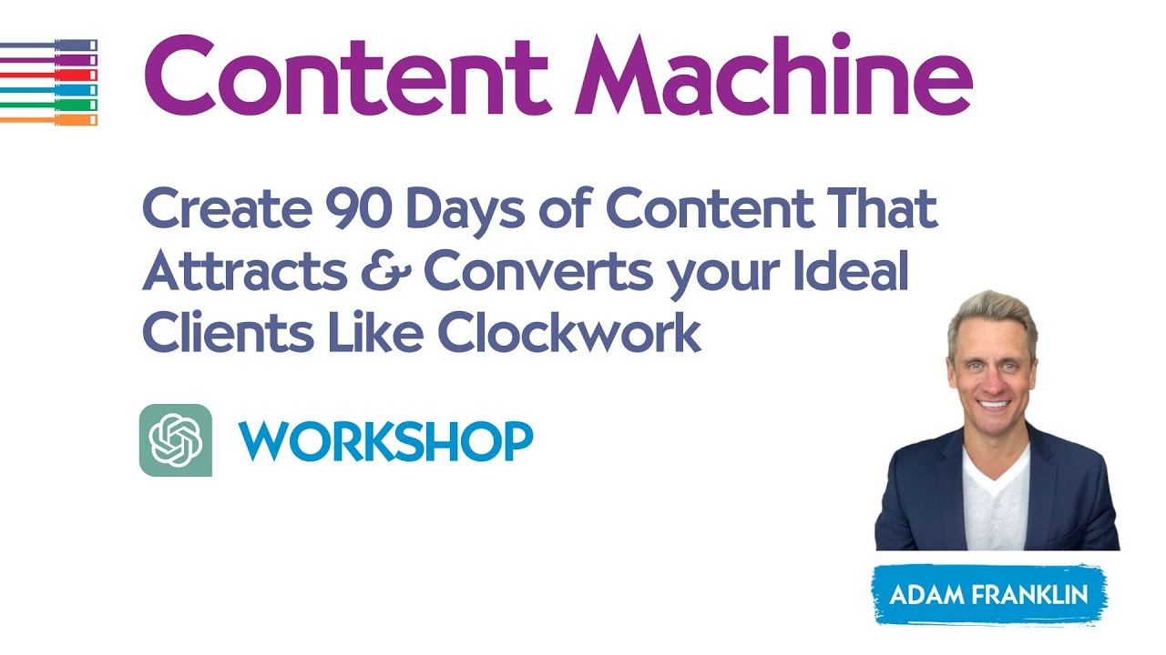 Content Machine: 90 Days of Content That Converts Clients
