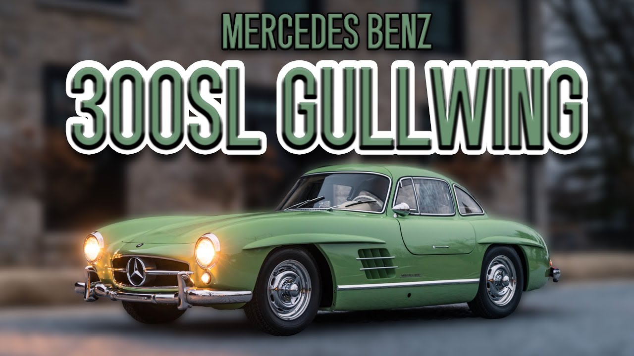 Mercedes-Benz 300SL Gullwing 1955 года — величайший спортивный автомобиль из когда-либо созданных