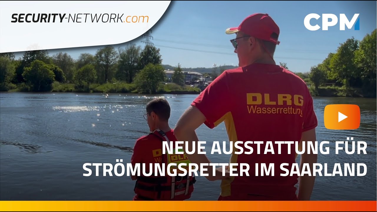 Neue Ausstattung für Strömungsretter im Saarland