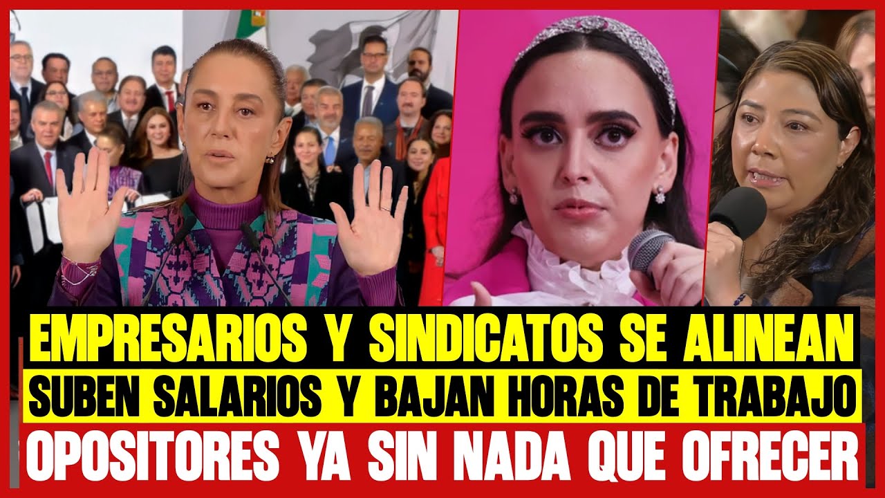 Sheinbaum confirma la mejor noticia del año; reportera quiso dar la cara por opositores, no pudo