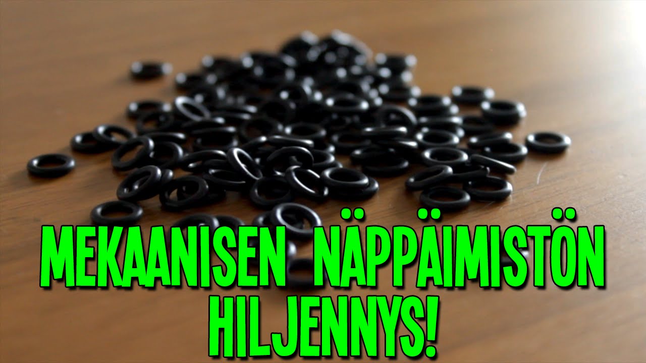 MEKAANISEN N&Auml;PP&Auml;IMIST&Ouml;N HILJENT&Auml;MINEN!