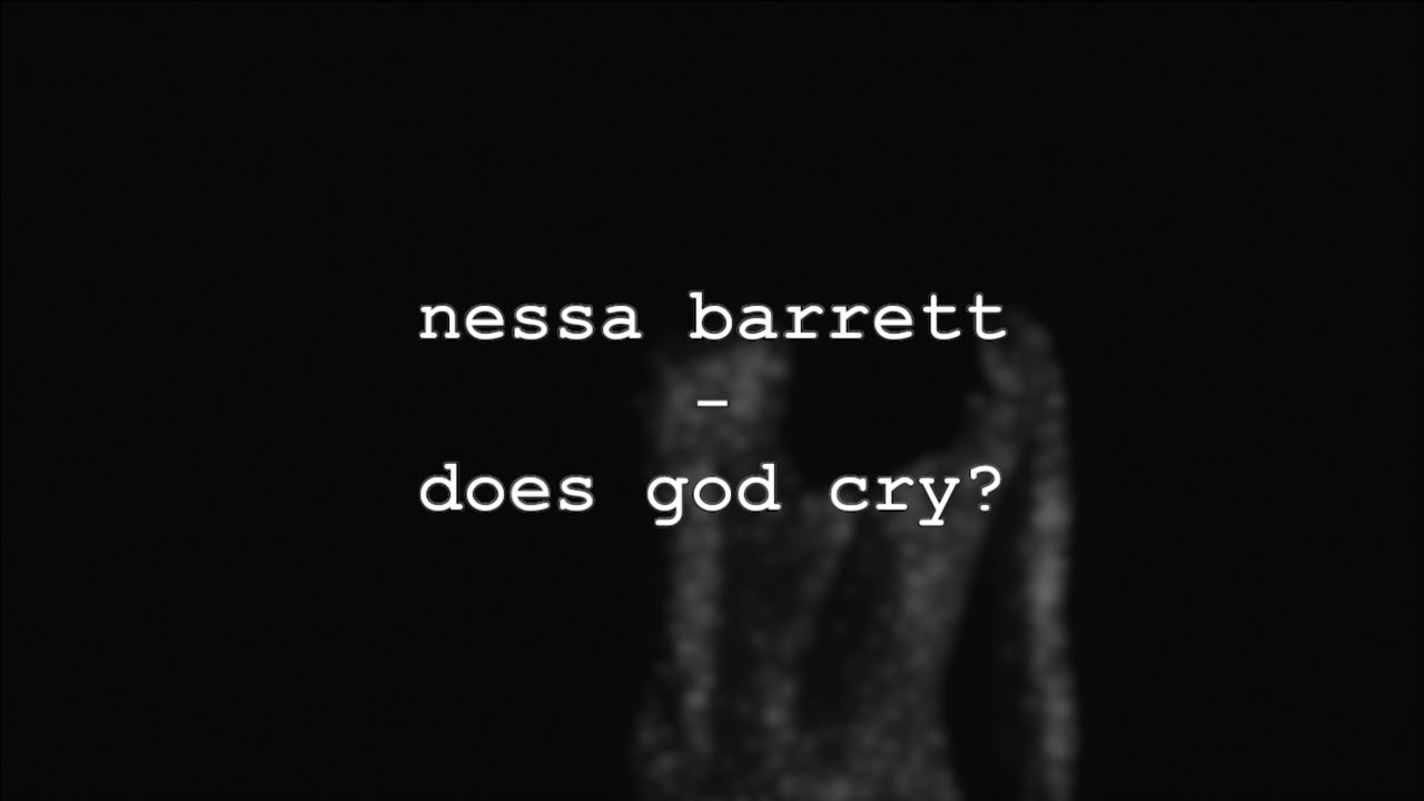 nessa barrett - DOES GOD CRY? (lyrics)