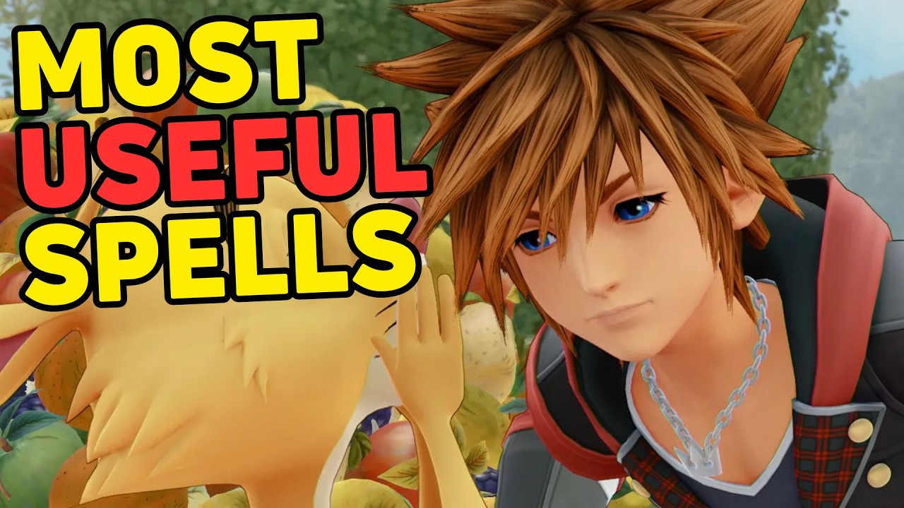 7 самых полезных заклинаний в Kingdom Hearts