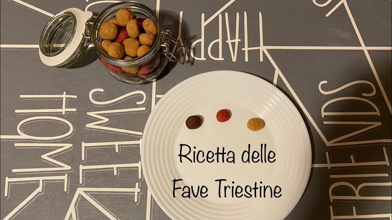 Cucina con Domačo - Ricetta della Fave Triestine - Italian Sweet Recipe