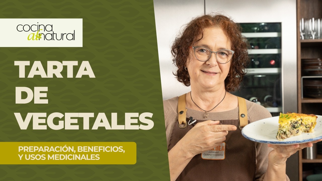 Tarta de vegetales sin harina y fácil de digerir