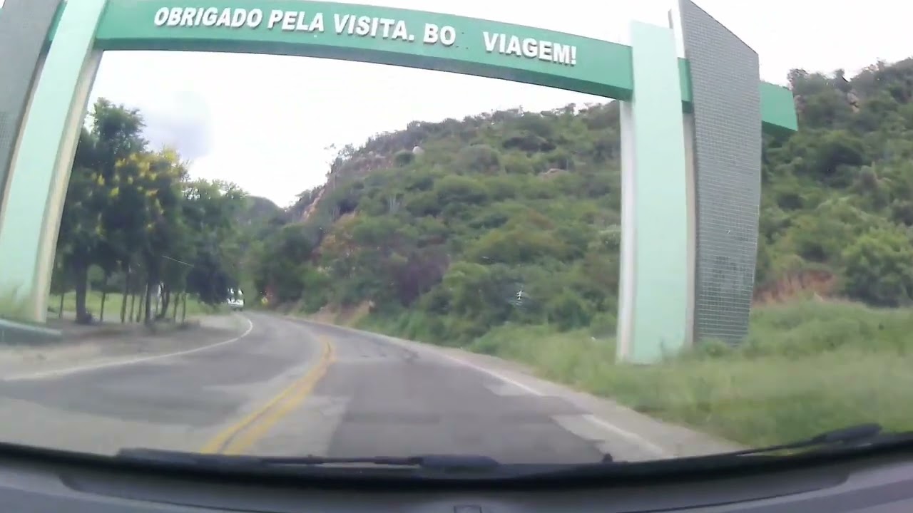 4 - Viagem de carro para Bahia, BA-148 de Brumado &agrave; Rio de Contas.