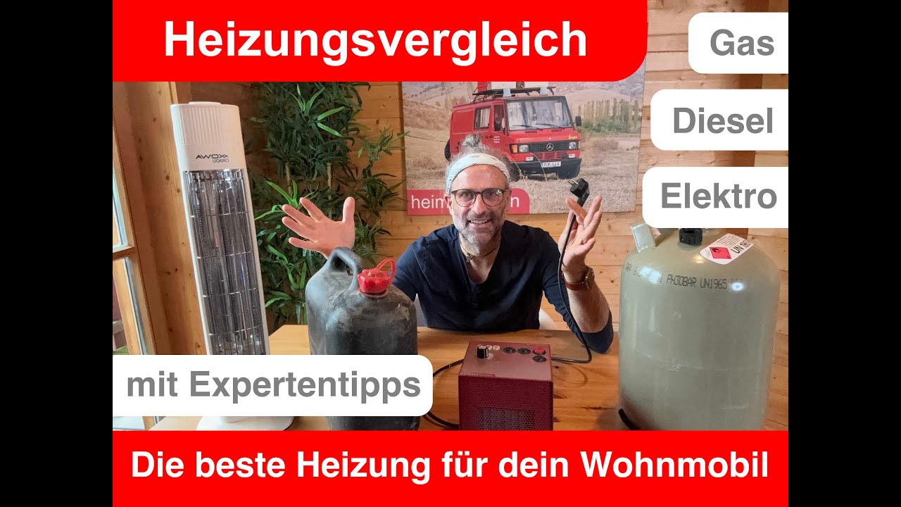 Heizungsvergleich - die beste Heizung für dein Wohnmobil - Gas- Elektro- oder Dieselheizung