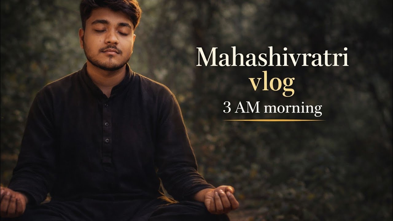 👉 Sab So Rahe The… Main 3 Baje Mandir Mein Tha 🕉 | Mahashivratri Vlog
