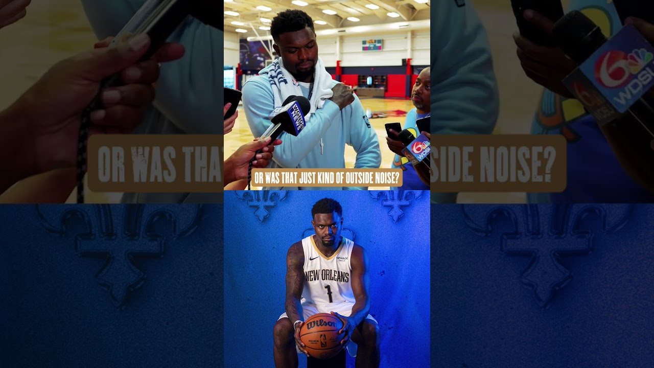 Zion Williamson on his NBA Media Day photos going viral