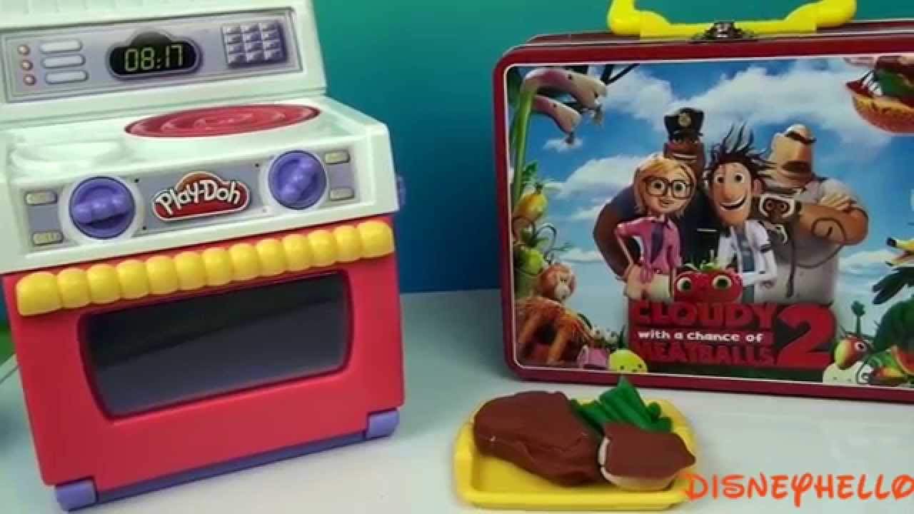 Cloudy With A Chance of Meatball & Play Doh Kitchen