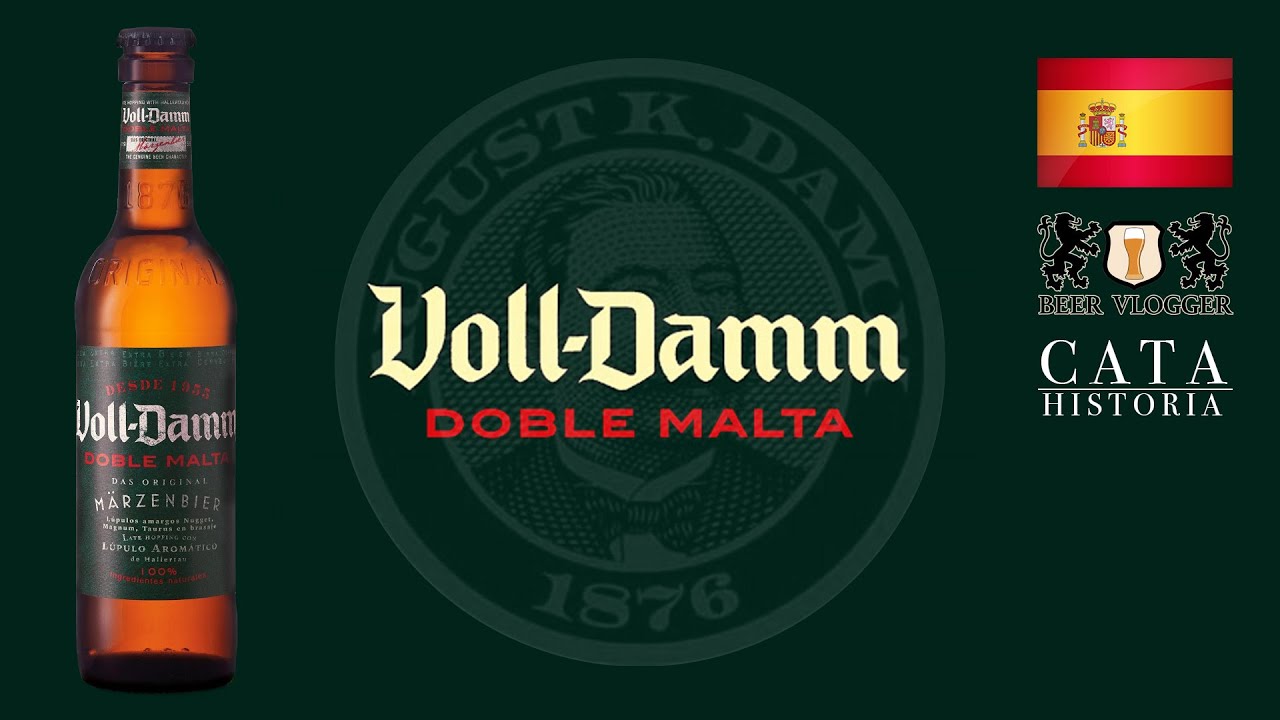 Cerveza VOLL DAMM (Doble Malta) - CATA & Historia
