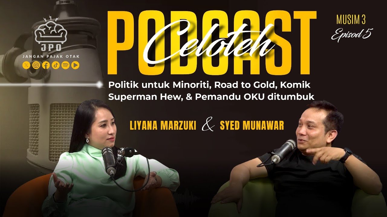 Politik untuk Minoriti, Road to Gold, Komik Superman Hew, & Pemandu OKU ditumbuk | JPOS3E5