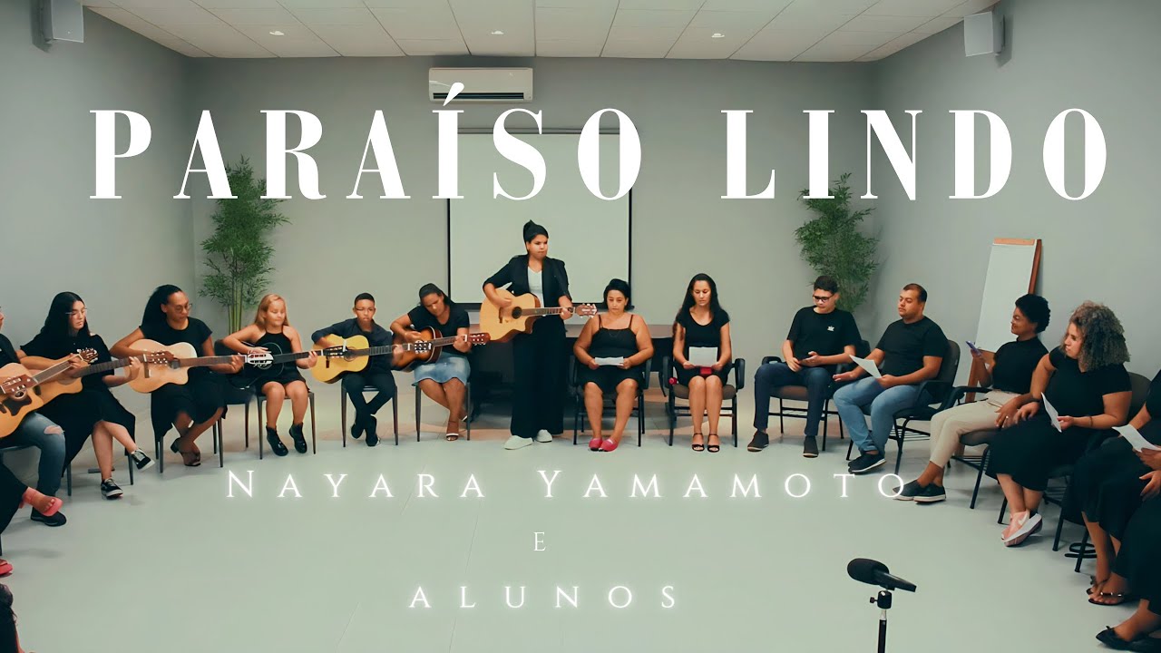 Para&iacute;so lindo - Hinos avulsos ccb ( Nayara Yamamoto e alunos de viol&atilde;o e canto coral )