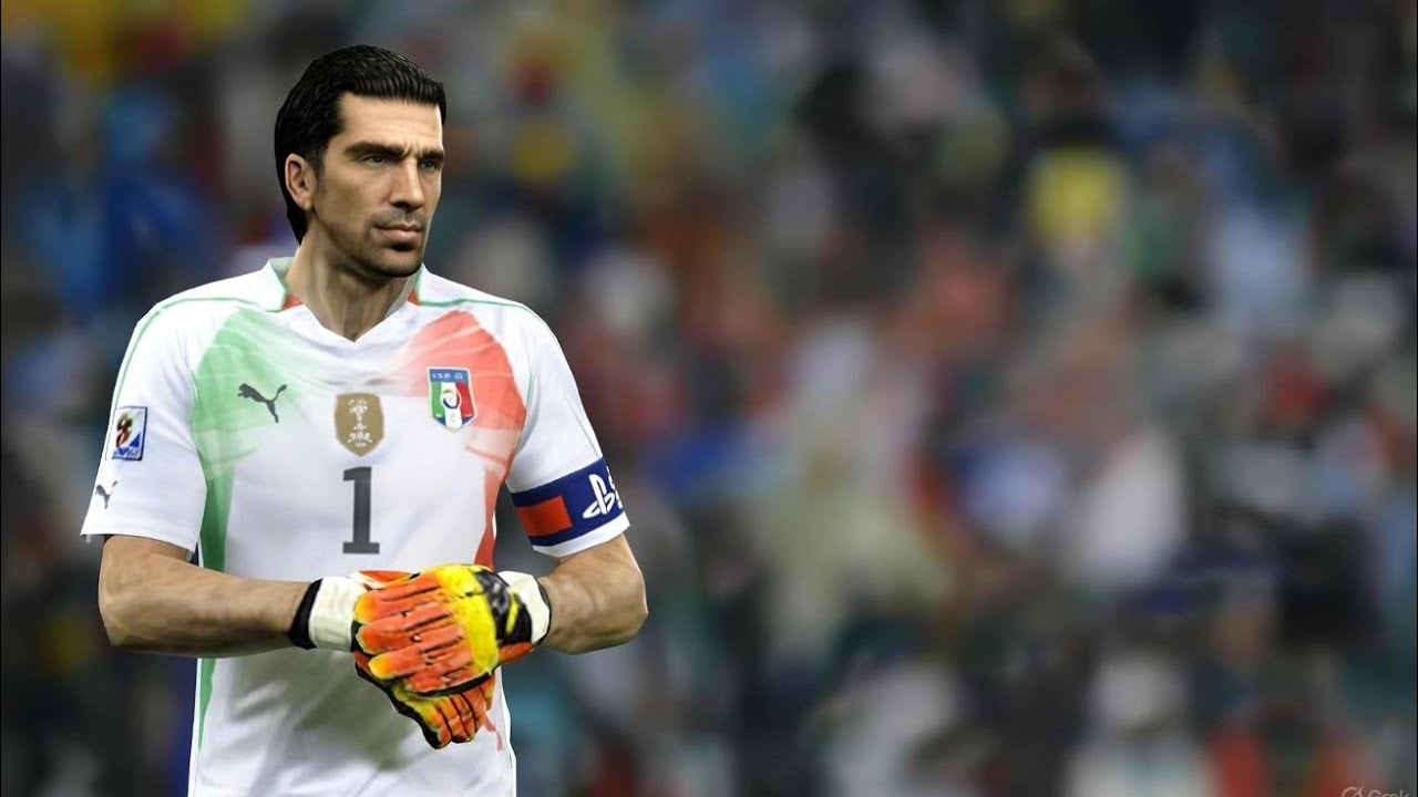 Pes 11 FIFA World Cup South Africa 2010 Italy VS Paraguay MatchDay 4 Groupe F Match 3 