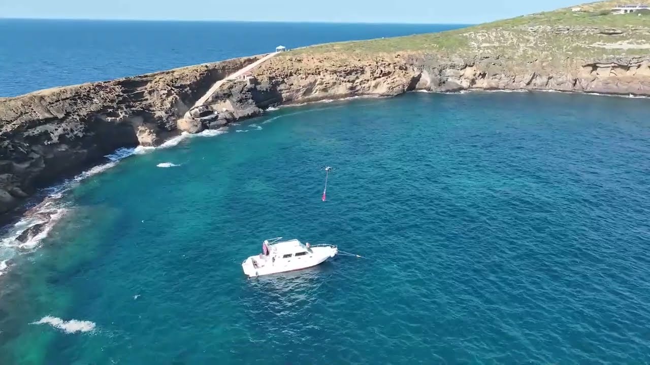 Exitosa prueba de dron de carga en las Islas Columbretes