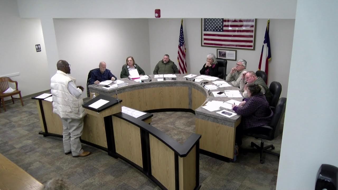 Regular Session of Commissioners Court - January 27, 2026, at 10:00 AM