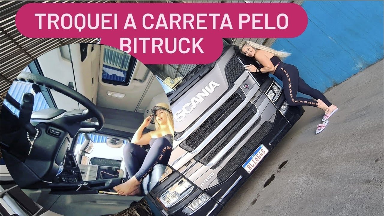 APRENDENDO DIRIGIR O BITRUCK P360 scania JÁ. Pra uma carreteira o bitruck é bem diferente