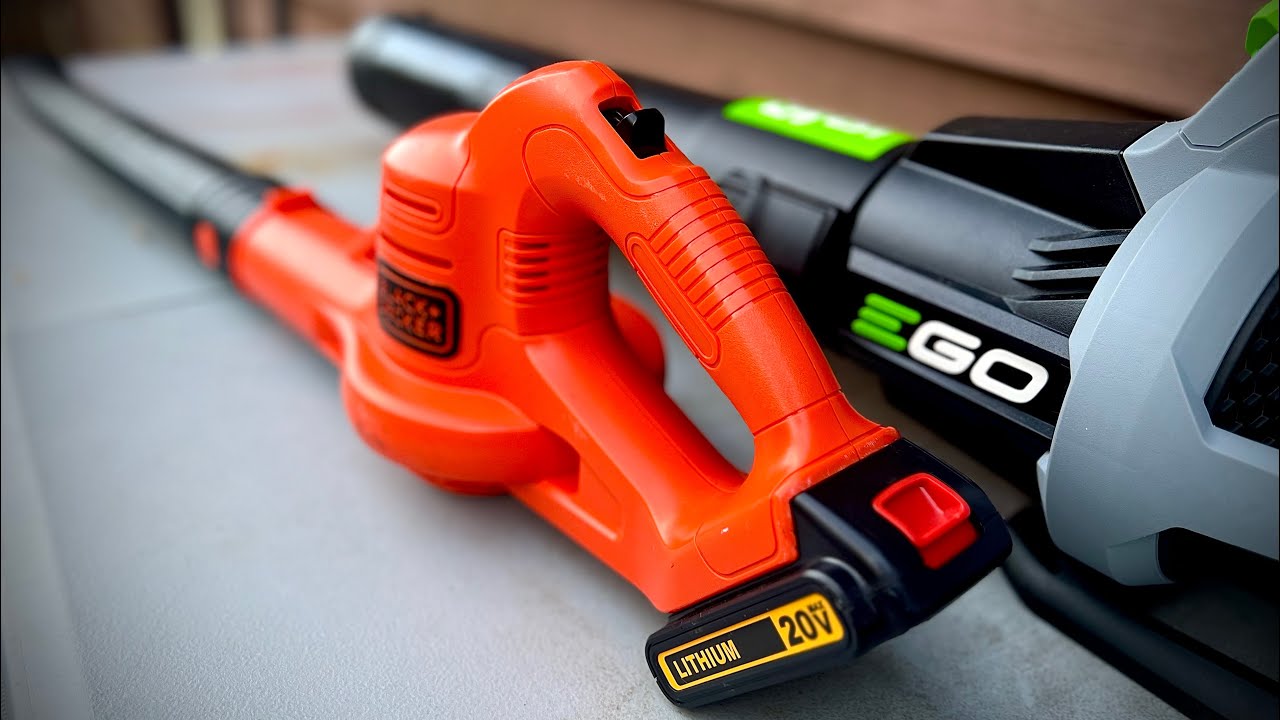 EGO 530 CFM vs Black + Decker 20V Blower Comparison