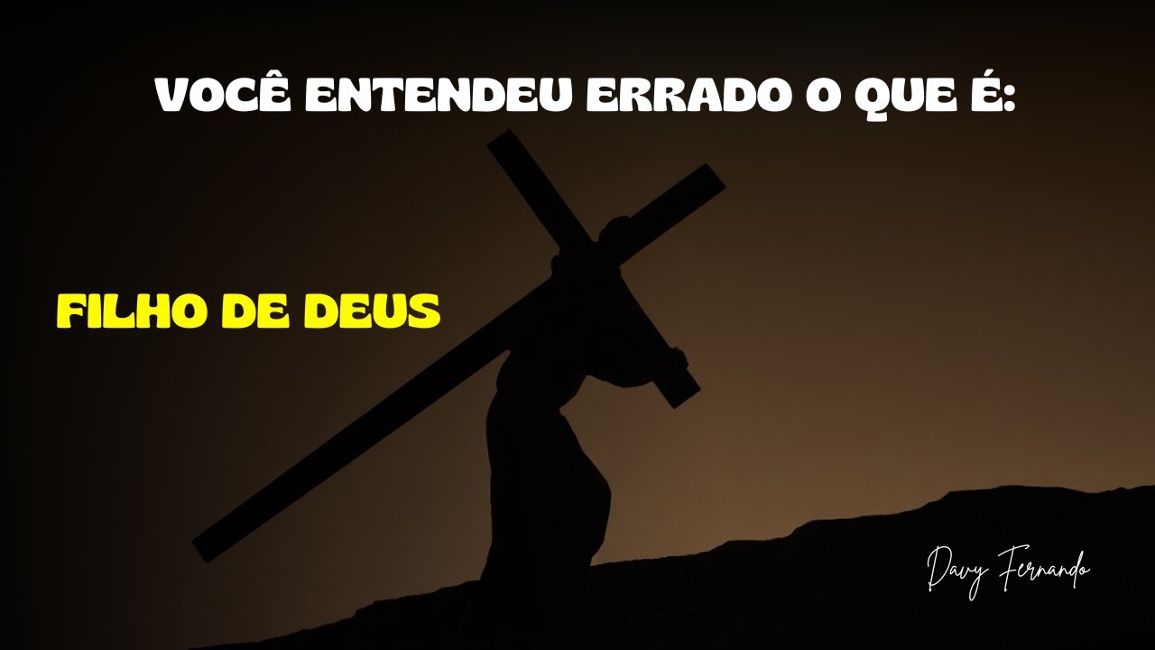 VOCÊ ENTENDEU ERRADO O TERMO 