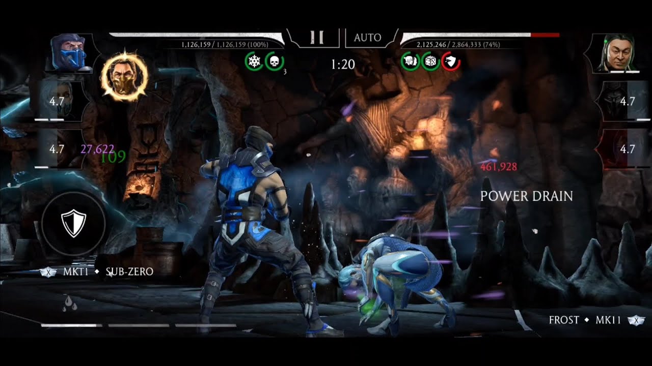 MK Mobile. Elder Wind Fatal Tower Boss Fight 180