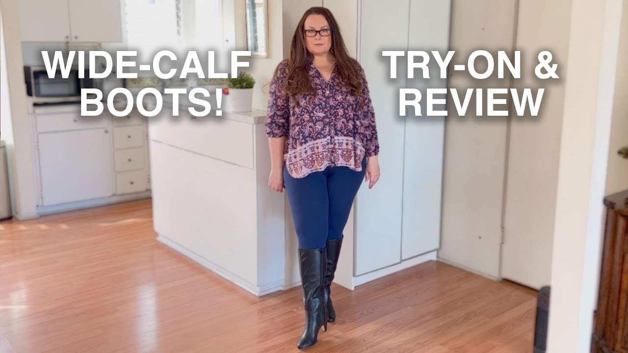 Amazon Wide-Calf Boot Try on & Review