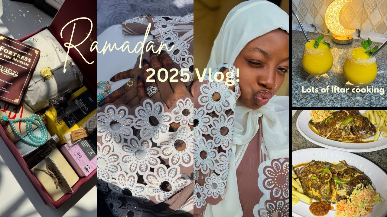 Ramadan 2025 Vlog! 🕌✨|| Lots of cooking, Iftar, days in my life as a fasting Muslim in 🇳🇬, Eid ||