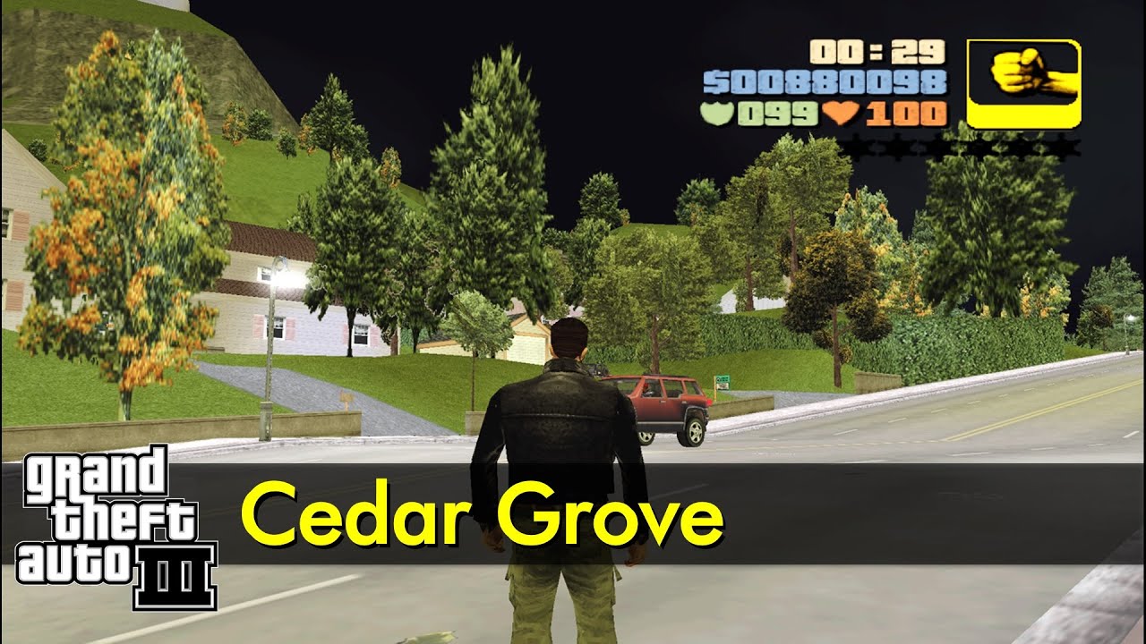 Сидар-Гроув (Шорсайд-Вейл) | Турист GTA III