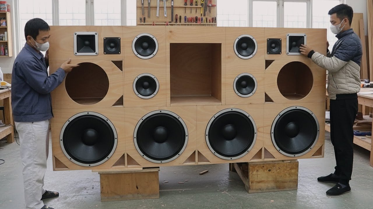 Millions Witnessed The Unveiling Of The World's Unprecedented 50-inch Giant Subwoofer System.