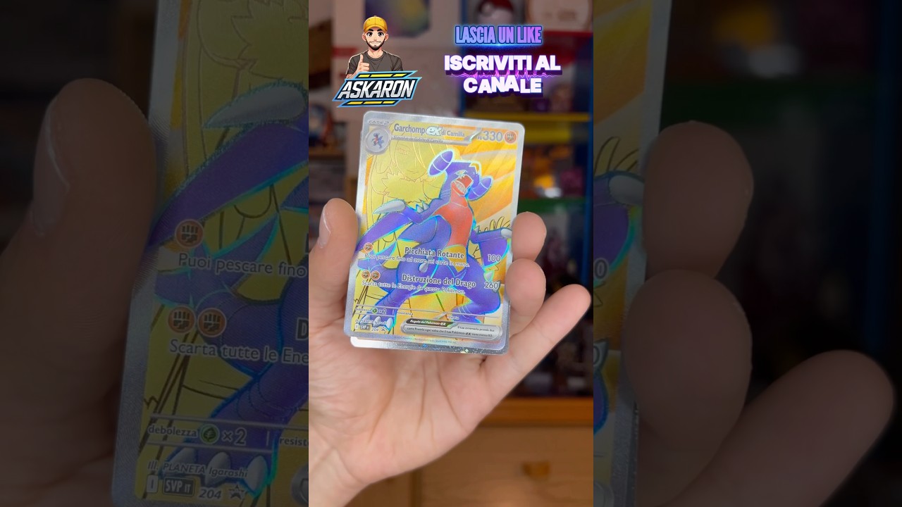APRO la COLLEZIONE PREMIUM Garchomp ex di Camilla! CHE PACK! #pokemon #shorts #cartepokemon #tcg
